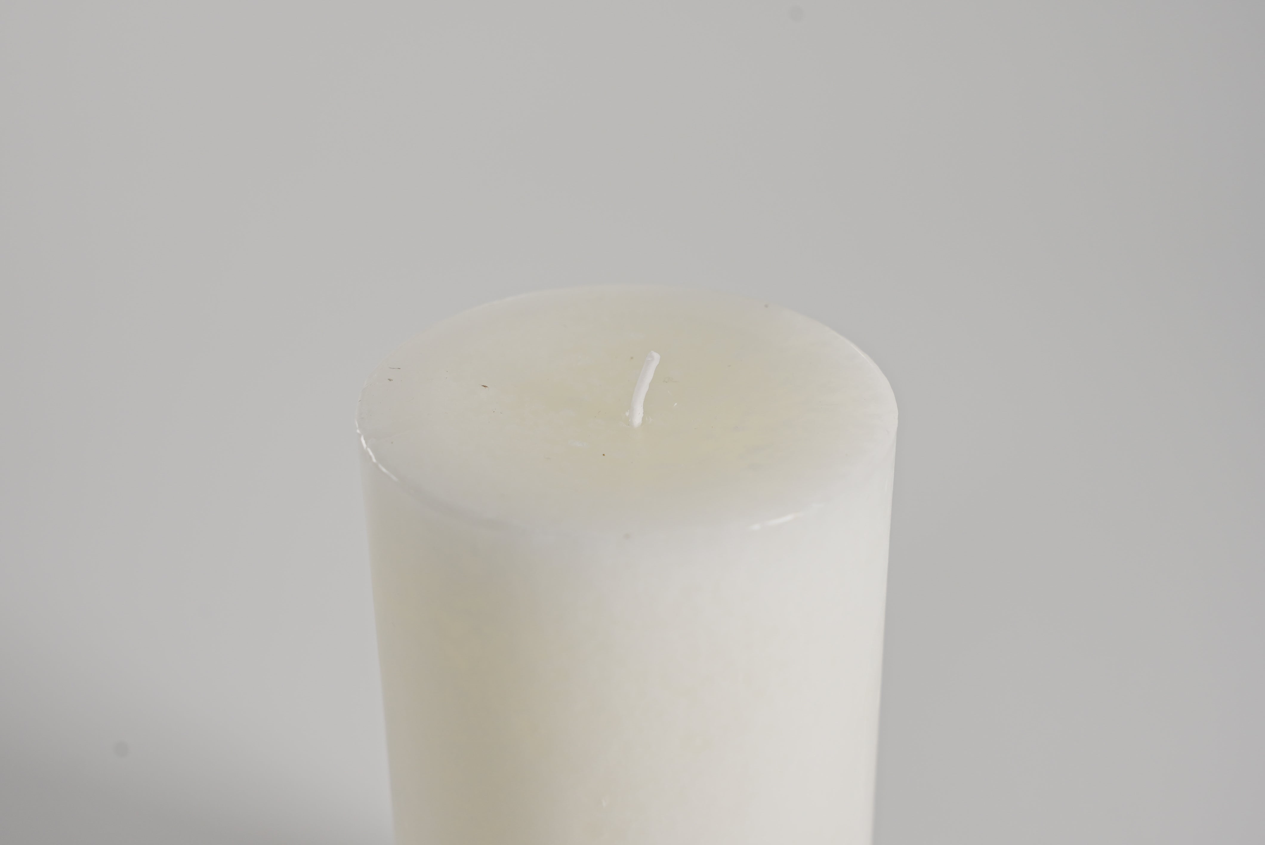 Classic White Pillar Candle